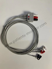 PN 0010-30-43250 EL6305A रोगी मॉनिटर सहायक उपकरण 3 लीड वायर सेट AHA शिशु नवजात IEC क्लिप कनेक्टर