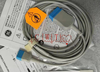 Spo2 रोगी मॉनिटर सहायक उपकरण 3 मीटर 10ft LOT33416 कनेक्टर के साथ मेडिकल इंटरकनेक्ट केबल