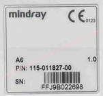 माइंड्रे ए 6 आईपीएम आईबीपी मॉड्यूल रोगी मॉनिटर पार्ट्स पीएन 115-011827-00