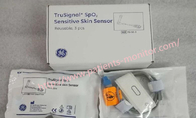 GE TS-SE-3 TruSignal पुन: प्रयोज्य SpO2 सेंसर संवेदनशील त्वचा वयस्क बाल चिकित्सा शिशु नवजात 1M मात्रा 3