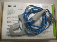 M1194A फिलिप्स रोगी मॉनिटर सहायक उपकरण पुन: प्रयोज्य वयस्क और बाल चिकित्सा कान क्लिप SpO2 सेंसर 1.5m 4.9''